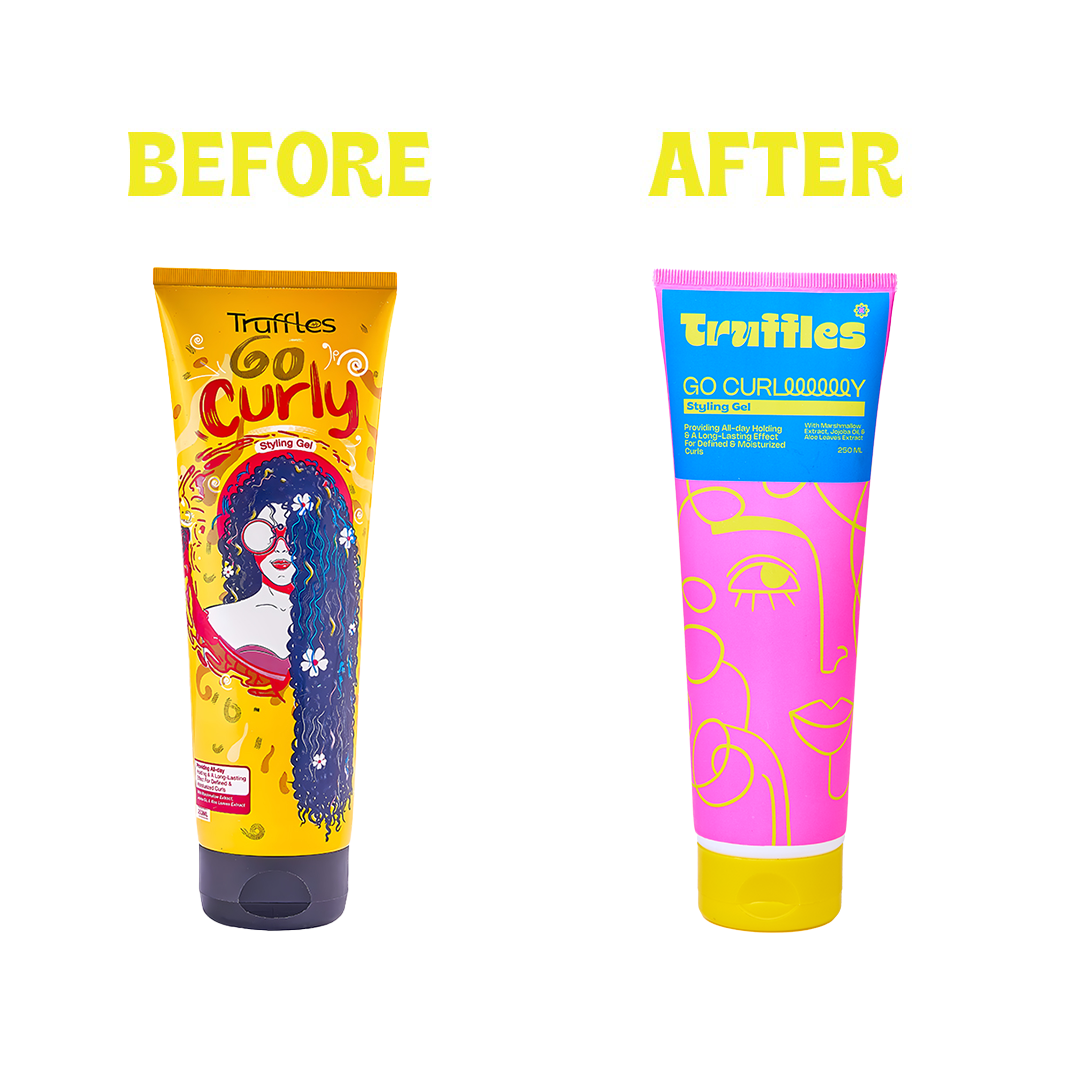 Go Curly Styling Gel ( 3 bottles )