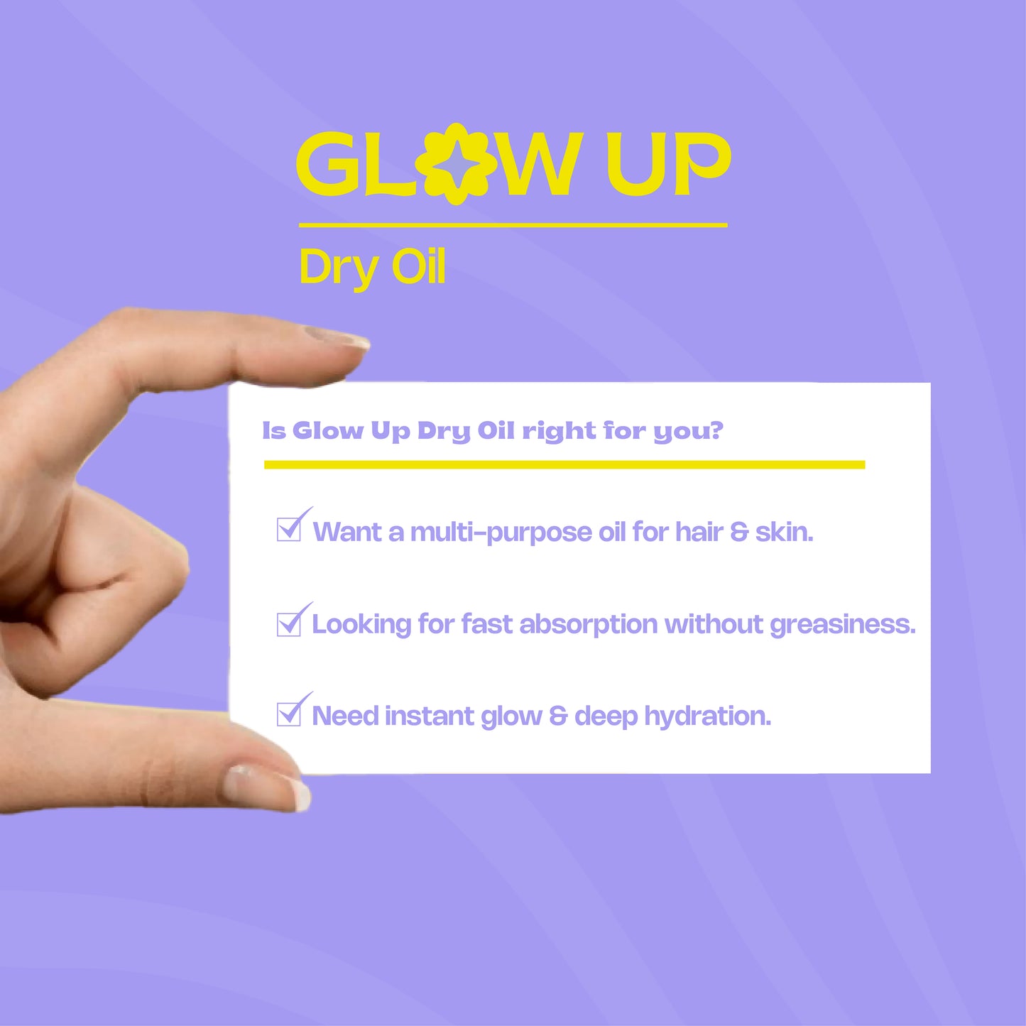 Glow Up- Dry Oil