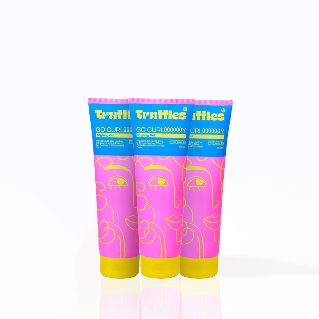 Go Curly Styling Gel ( 3 bottles )