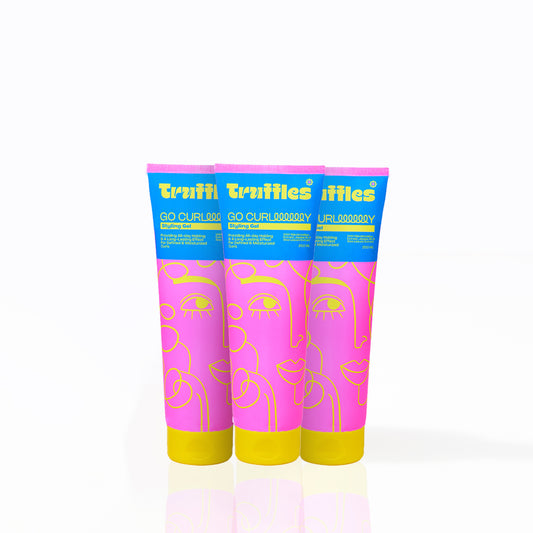 Go Curly Styling Gel ( 3 bottles )